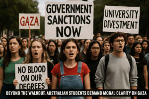 Beyond the Walkout: Australian Students Demand Moral Clarity on Gaza