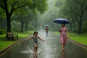 Delhi's August Anomaly: A Monsoon Interlude Washes the Heat Away 