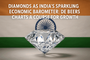 Diamonds as India's Sparkling Economic Barometer: De Beers Charts a Course for Growth