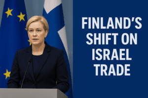 Finland's Shift on Israel Trade: A Sign of Deepening EU Frustration