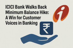ICICI Bank Walks Back Minimum Balance Hike: A Win for Customer Voices in Banking
