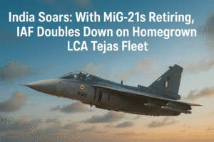 India Soars: With MiG-21s Retiring, IAF Doubles Down on Homegrown LCA Tejas Fleet