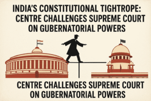 India's Constitutional Tightrope: Centre Challenges Supreme Court on Gubernatorial Powers