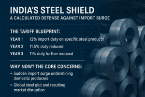 India's Steel Shield: A Calculated Defense Against Import Surge 
