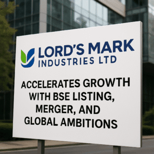 Lord’s Mark Industries Accelerates Growth with BSE Listing, Merger, and Global Ambitions