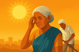 Of Sun and Silver Strands: Safeguarding India’s Elderly from the Rising Heat