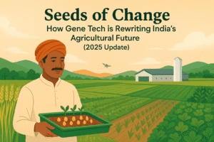 Seeds of Change: How Gene Tech is Rewriting India’s Agricultural Future (2025 Update)