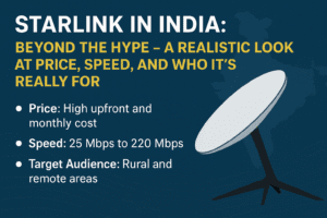 Starlink in India: Beyond the Hype – A Realistic Look at Price, Speed, and Who It's Really For