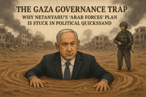The Gaza Governance Trap: Why Netanyahu’s "Arab Forces" Plan Is Stuck in Political Quicksand