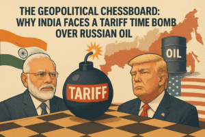 The Geopolitical Chessboard: Why India Faces a Tariff Time Bomb Over Russian Oil