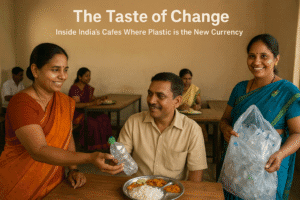The Taste of Change: Inside India's Cafes Where Plastic is the New Currency