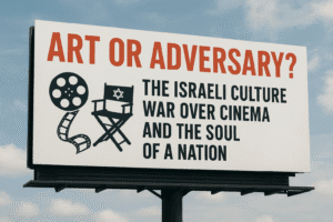 Art or Adversary? The Israeli Culture War Over Cinema and the Soul of a Nation