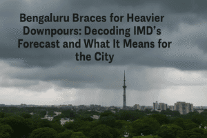 Bengaluru Braces for Heavier Downpours: Decoding IMD’s Forecast and What It Means for the City 1 Bengaluru Braces for Heavier Downpours: Decoding IMD’s Forecast and What It Means for the City
