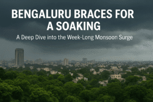 Bengaluru Braces for a Soaking: A Deep Dive into the Week-Long Monsoon Surge