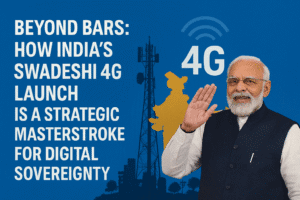 Beyond Bars: How India's Swadeshi 4G Launch is a Strategic Masterstroke for Digital Sovereignty