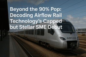 Beyond the 90% Pop: Decoding Airfloa Rail Technology's Capped but Stellar SME Debut