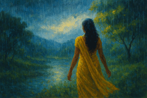 Beyond the Downpour: How Shalini B Menon Weaves Memory, Light, and Monsoon into a Visual Symphony