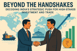 Beyond the Handshakes: Decoding India’s Strategic Push for High-Stakes Investment and Trade