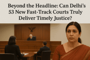 Beyond the Headline: Can Delhi's 53 New Fast-Track Courts Truly Deliver Timely Justice? 
