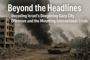 Beyond the Headlines: Decoding Israel’s Deepening Gaza City Offensive and the Mounting International Crisis