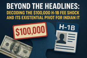 Beyond the Headlines: Decoding the $100,000 H-1B Fee Shock and Its Existential Pivot for Indian IT