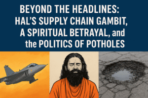 Beyond the Headlines: HAL’s Supply Chain Gambit, A Spiritual Betrayal, and the Politics of Potholes