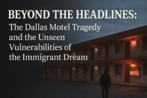 Beyond the Headlines: The Dallas Motel Tragedy and the Unseen Vulnerabilities of the Immigrant Dream 1 Beyond the Headlines: The Dallas Motel Tragedy and the Unseen Vulnerabilities of the Immigrant Dream