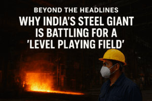 Beyond the Headlines: Why India's Steel Giant is Battling for a "Level Playing Field"