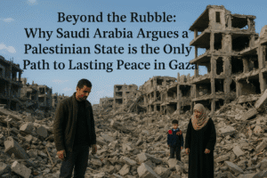 Beyond the Rubble: Why Saudi Arabia Argues a Palestinian State is the Only Path to Lasting Peace in Gaza