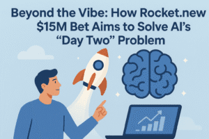 Beyond the Vibe: How Rocket.new’s $15M Bet Aims to Solve AI’s “Day Two” Problem 