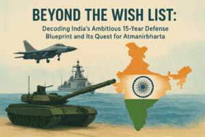 Beyond the Wish List: Decoding India's Ambitious 15-Year Defense Blueprint and Its Quest for Atmanirbharta 