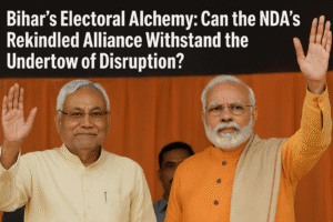 Bihar's Electoral Alchemy: Can the NDA's Rekindled Alliance Withstand the Undertow of Disruption?
