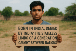 Born in India, Denied by India: The Stateless Limbo of a Generation Caught Between Nations 