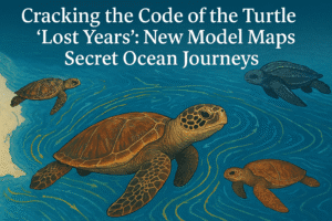 Cracking the Code of the Turtle 'Lost Years': New Model Maps Secret Ocean Journeys