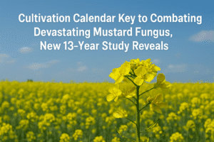 Cultivation Calendar Key to Combating Devastating Mustard Fungus, New 13-Year Study Reveals