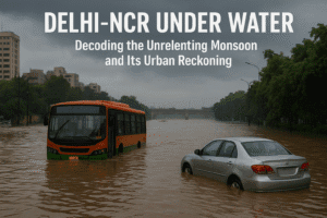 Delhi-NCR Under Water: Decoding the Unrelenting Monsoon and Its Urban Reckoning 