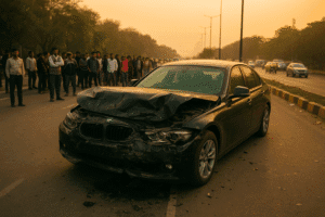 Golden Hour or Calculated Delay? The BMW Crash Case Exposes Delhi’s Justice and Road Safety Fault Lines 1 Golden Hour or Calculated Delay? The BMW Crash Case Exposes Delhi’s Justice and Road Safety Fault Lines