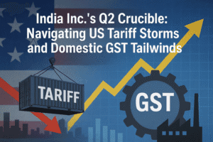 India Inc.'s Q2 Crucible: Navigating US Tariff Storms and Domestic GST Tailwinds 