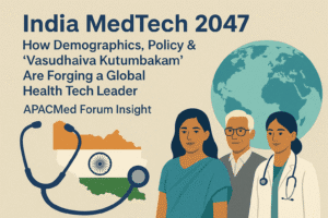 India MedTech 2047: How Demographics, Policy & "Vasudhaiva Kutumbakam" Are Forging a Global Health Tech Leader | APACMed Forum Insights