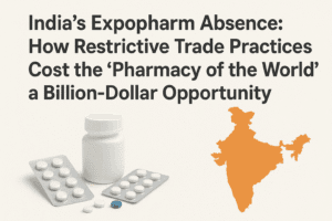 India’s Expopharm Absence: How Restrictive Trade Practices Cost the “Pharmacy of the World” a Billion-Dollar Opportunity