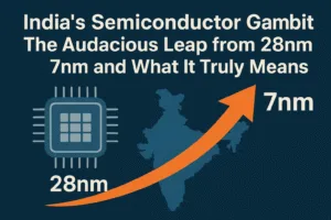 India's Semiconductor Gambit: The Audacious Leap from 28nm to 7nm and What It Truly Means