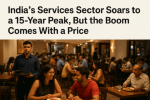 India's Services Sector Soars to a 15-Year Peak, But the Boom Comes With a Price 