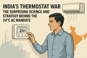 India's Thermostat War: The Surprising Science and Strategy Behind the 24°C AC Mandate 