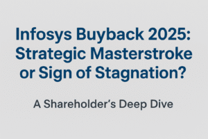Infosys Buyback 2025: Strategic Masterstroke or Sign of Stagnation? A Shareholder’s Deep Dive 1 Infosys Buyback 2025: Strategic Masterstroke or Sign of Stagnation? A Shareholder’s Deep Dive