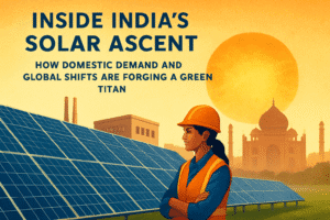 Inside India's Solar Ascent: How Domestic Demand and Global Shifts Are Forging a Green Titan