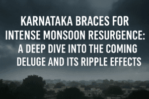 Karnataka Braces for Intense Monsoon Resurgence A Deep Dive into the Coming Deluge and Its Ripple Effects