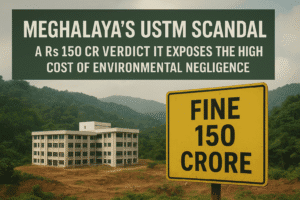 Meghalaya's USTM Scandal: A Rs 150 Cr Verdict Exposes the High Cost of Environmental Negligence