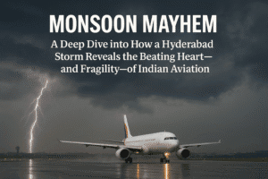 Monsoon Mayhem: A Deep Dive into How a Hyderabad Storm Reveals the Beating Heart—and Fragility—of Indian Aviation
