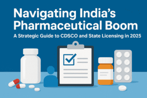 Navigating India's Pharmaceutical Boom: A Strategic Guide to CDSCO and State Licensing in 2025