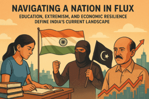 Navigating a Nation in Flux: Education, Extremism, and Economic Resilience Define India's Current Landscape